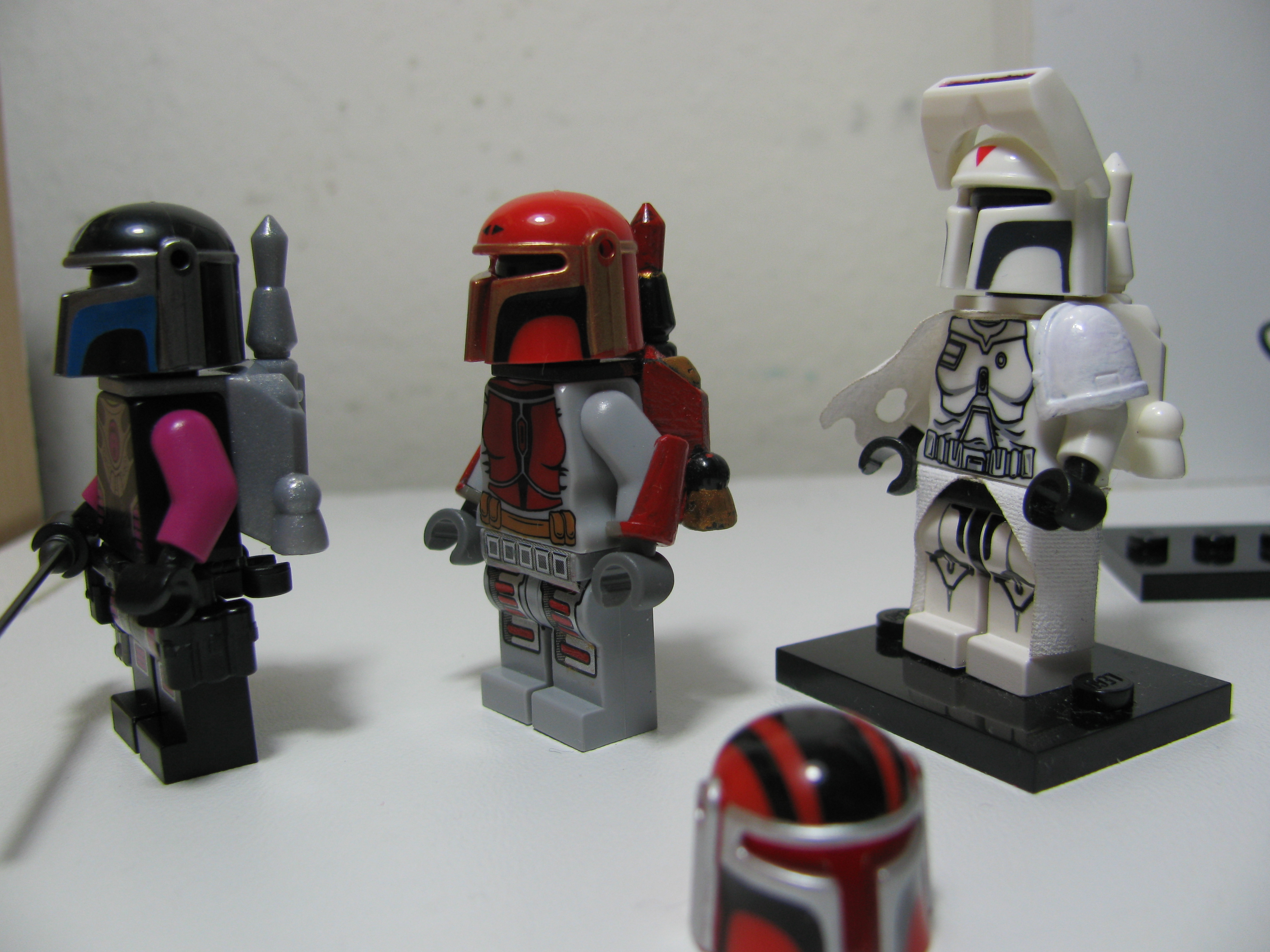 Arealight Custom MANDALORIAN STALKER Pack for Star Wars Minifigures-Pick Color! 