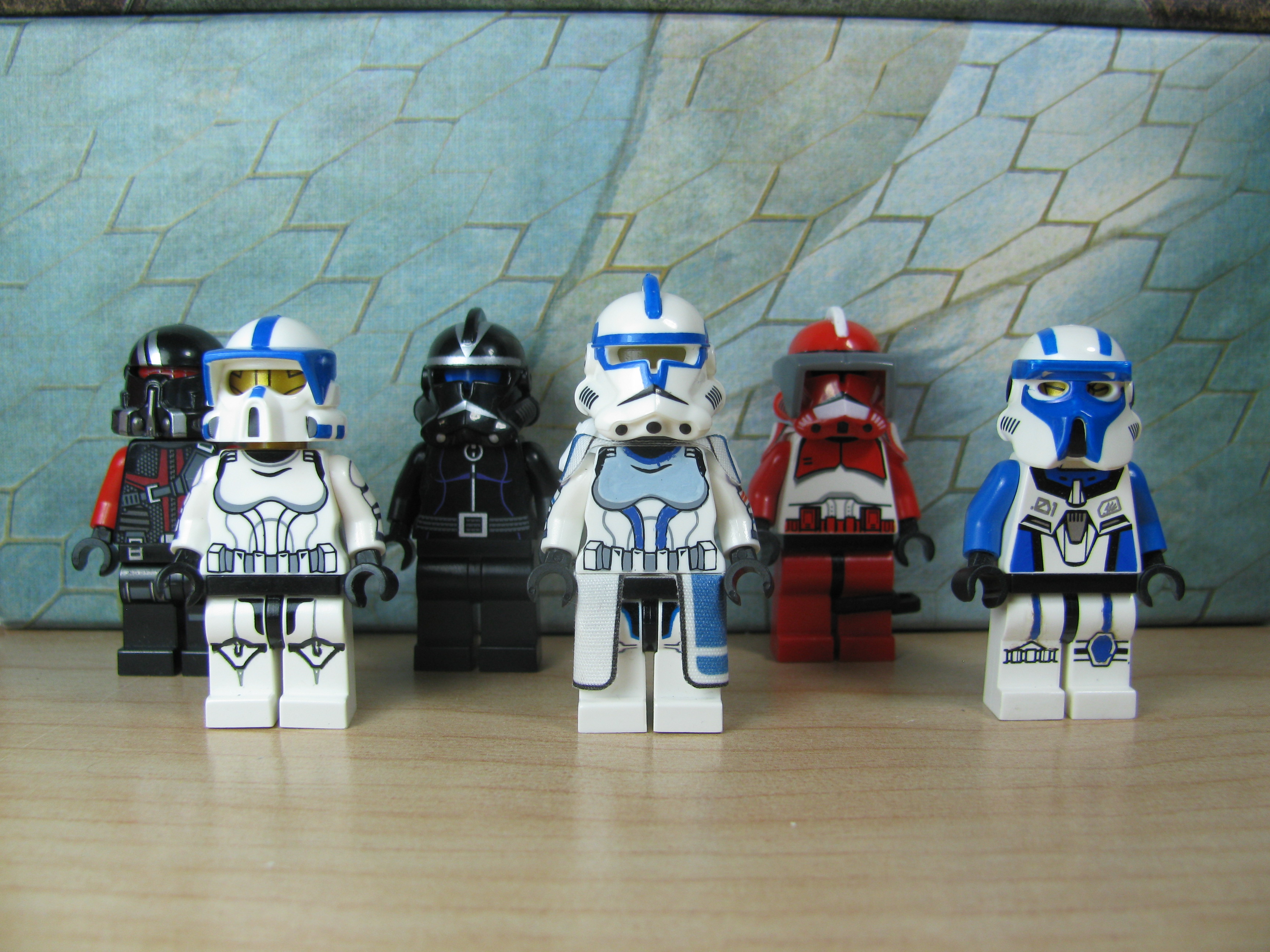 STAR WARS #61 Lego Yellow Clone Trooper NEW Custom Genuine Lego Parts 