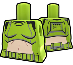 Lime Torso with FemTrooper V2