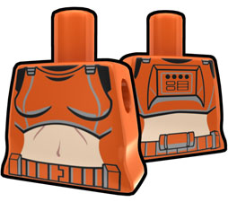 Orange Torso with FemTrooper V2