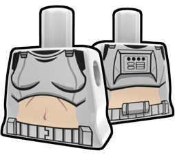 White Torso with FemTrooper V2