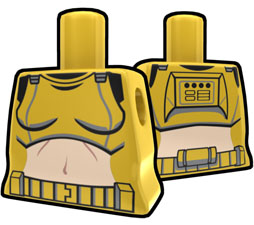 Yellow Torso with FemTrooper V2