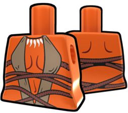 Orange Torso with Tribal Outfit