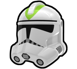 White 442nd Trooper Helmet