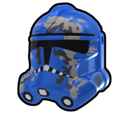 Blue Camo Trooper Helmet