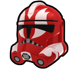 Red Ganch Trooper Helmet