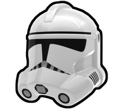 White Gen Trooper Helmet