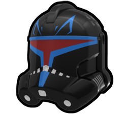 Black RX without Weld Lines Trooper Helmet