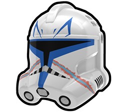 White RX Trooper Helmet