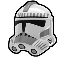 White Security Trooper Helmet