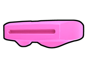 Pink Phase II Binocular Visor