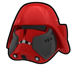 Red BCR Heavy Helmet