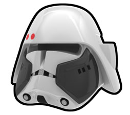 White BCR Heavy Helmet