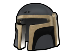 Dark Gray Mando BRN Helmet