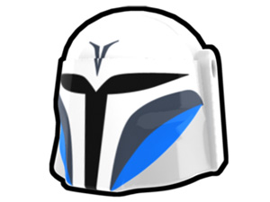 White BO Hunter Helmet