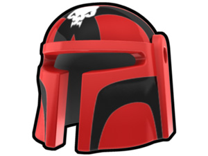 Red Mando GHS Helmet