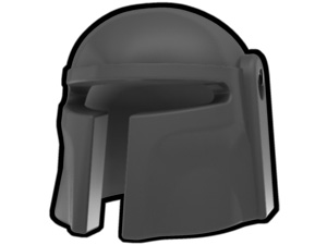 Dark Gray Mando Helmet