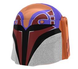 Dark Orange Rebel3 Hunter Helmet