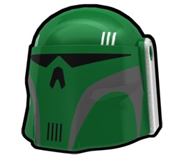 Green Skull Hunter Helmet