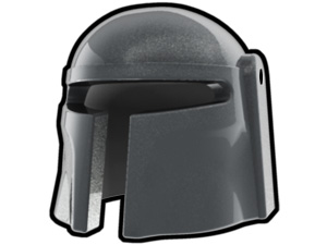 Silver Mando Helmet