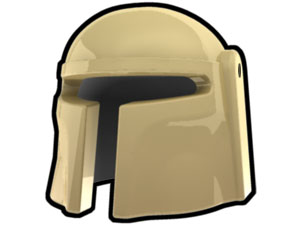 Tan Mando Helmet