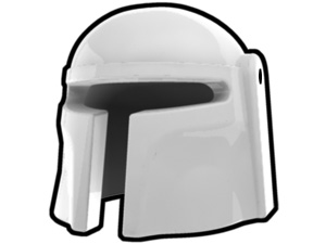 White Mando Helmet