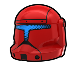 Red Gen Commando Helmet