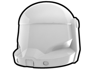White Commando Helmet