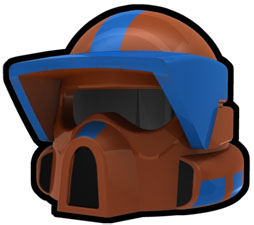 Dark Orange Recon BMR Helmet