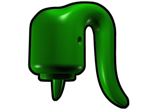 Green Tentacle Head