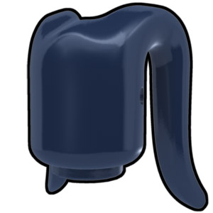 Dark Blue Tentacle Head