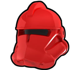 Red Commander Helmet