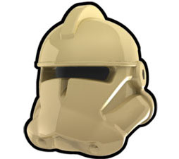 Tan Commander Helmet