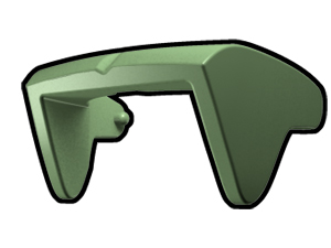 Sand Green Phase II Sun Visor