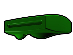 Green Phase II Binocular Visor