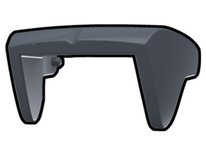 Dark Gray Phase II Sun Visor