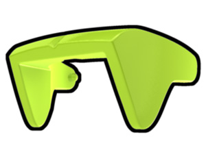 Lime Phase II Sun Visor