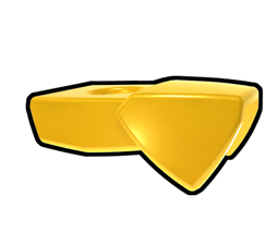 Yellow One-Sided Pauldron