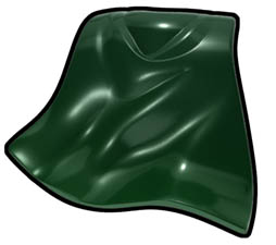 Dark Green Cape