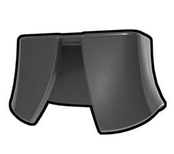 Dark Gray Waist Cape