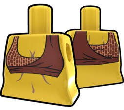 Yellow Torso with Midriff