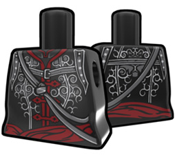 Black Torso with Assassin Suit