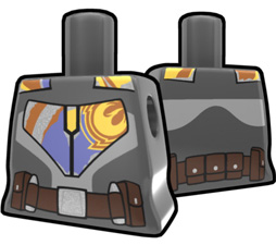 Dark Gray Rebel3 Torso