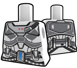 White Torso with Armor