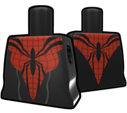 Black Torso with Arachne Dress