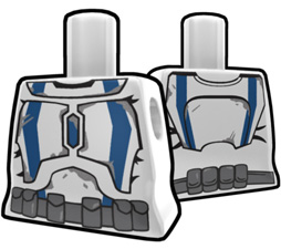 White Torso with STK Suit