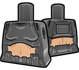 Dark Gray FemTrooper Torso V3