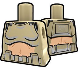 Tan FemTrooper Torso V3