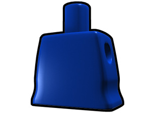 Blue Curved Torso