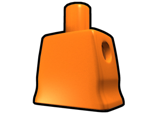 Orange Curved Torso